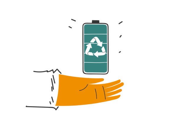 Download Doodle Sustainability Battery - Sustainability Collection