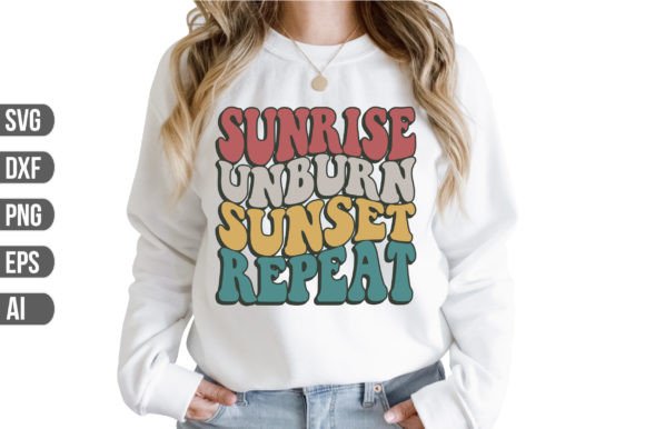 Download Sunrise Sunburn Sunset Repeat Svg - Sunrise sunburn sunset repeat svg Collection
