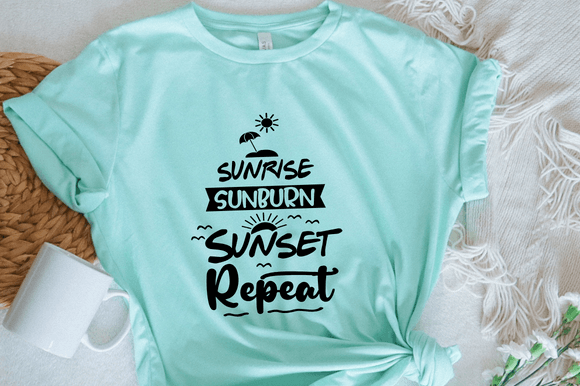 Download Sunrise Sunburn Sunset Repeat Svg - Sunrise sunburn sunset repeat svg Collection